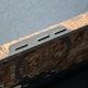 pixel wood case buttons